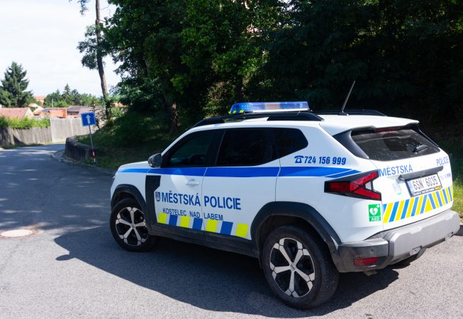 Služební vůz městské policie